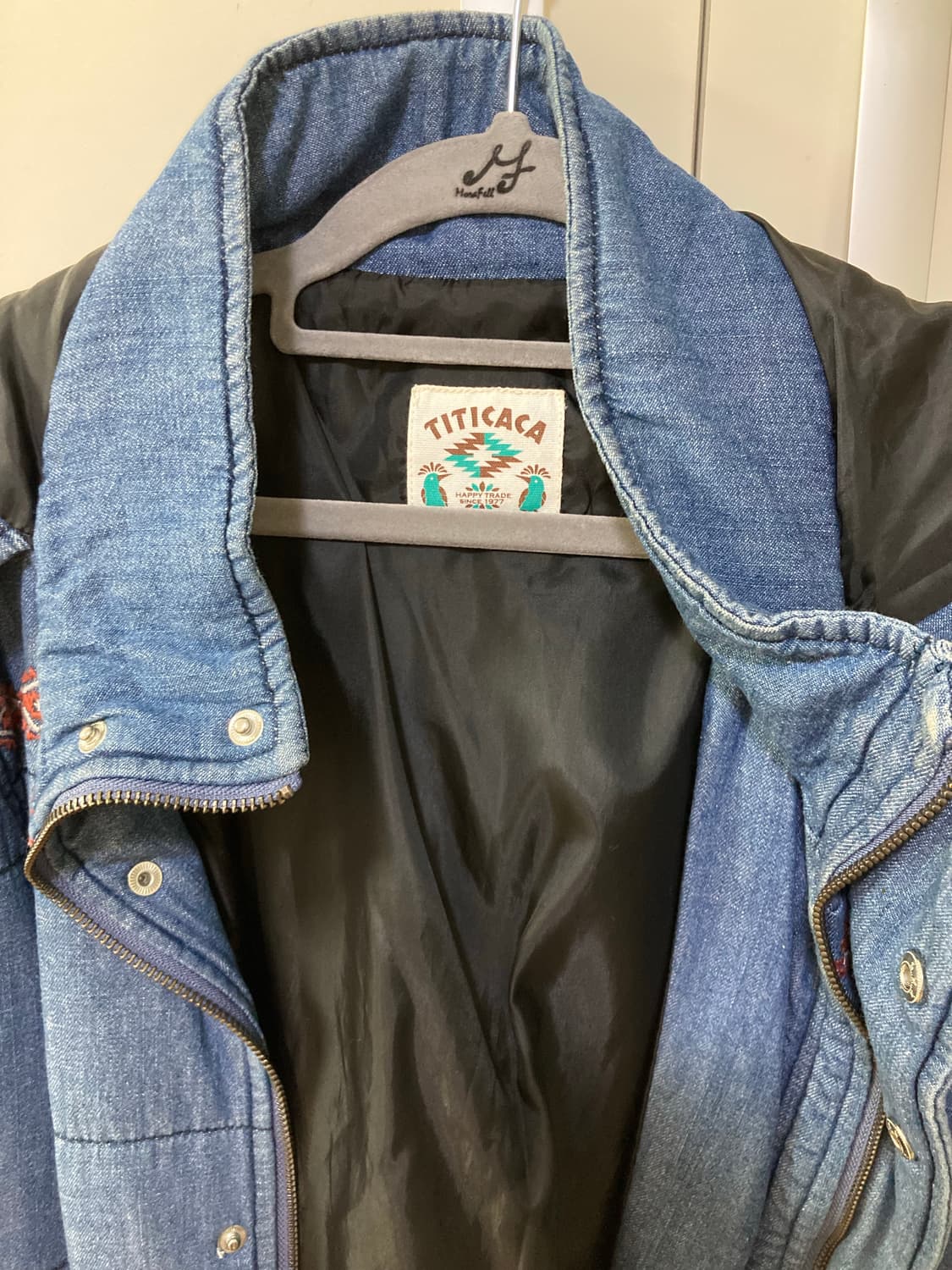 티티카카 데님 패딩 상품이미지4