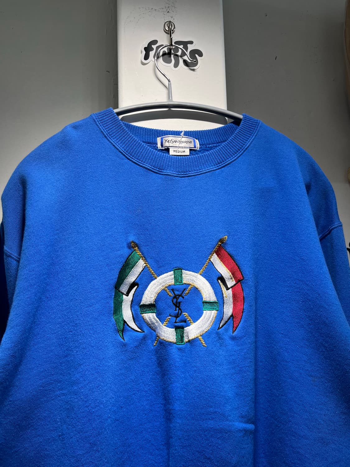 90s 입생로랑 빅로고 맨투맨 상품이미지3