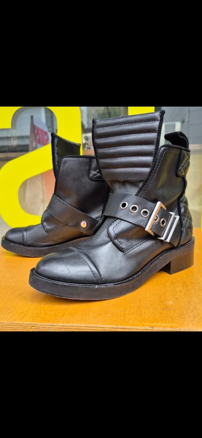 쟈딕앤볼테르 벨티드 퀄팅 하이탑부츠 250 상품이미지2