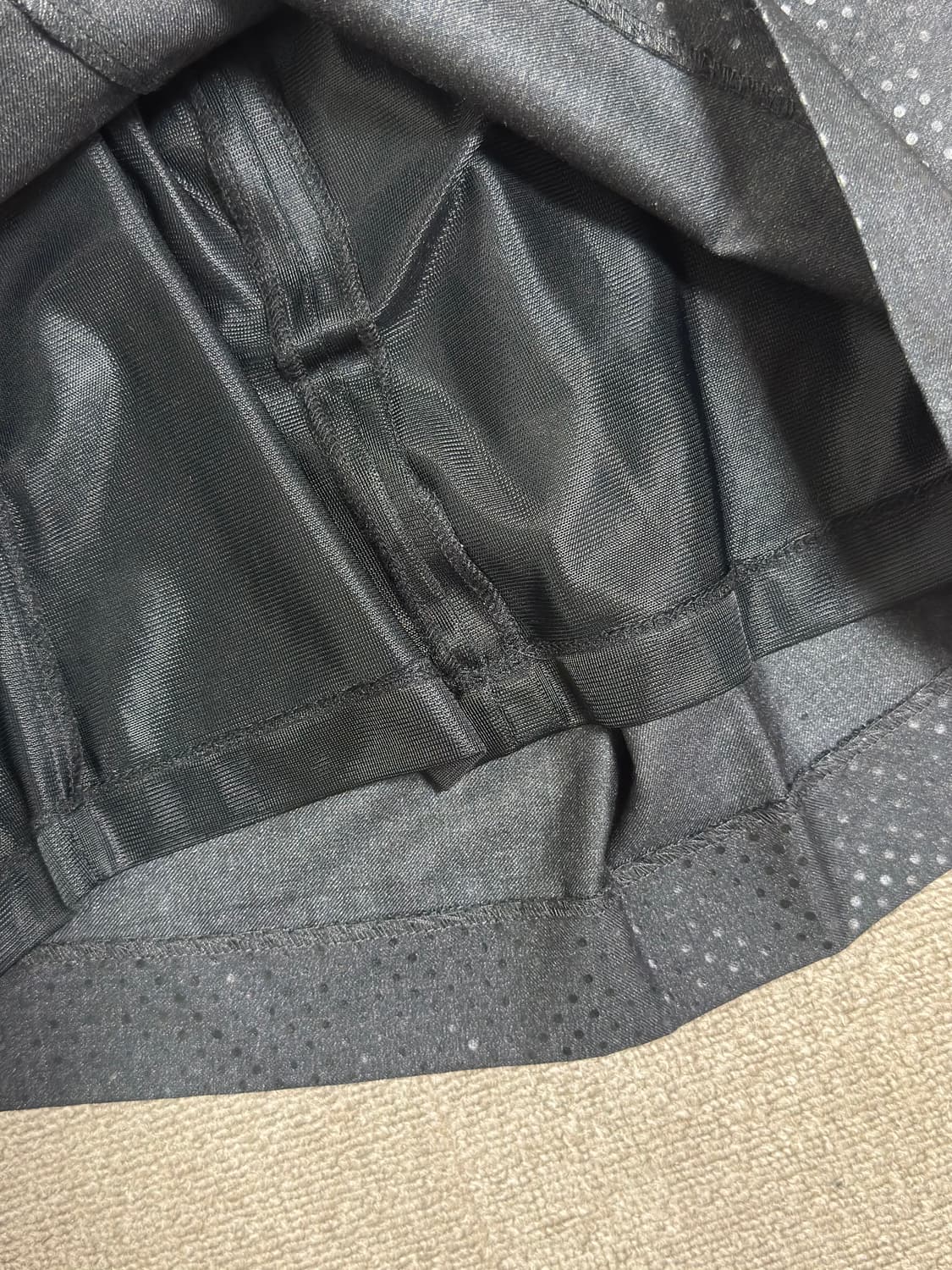 cop copine 차콜 도트 슬리브 원피스 상품이미지5