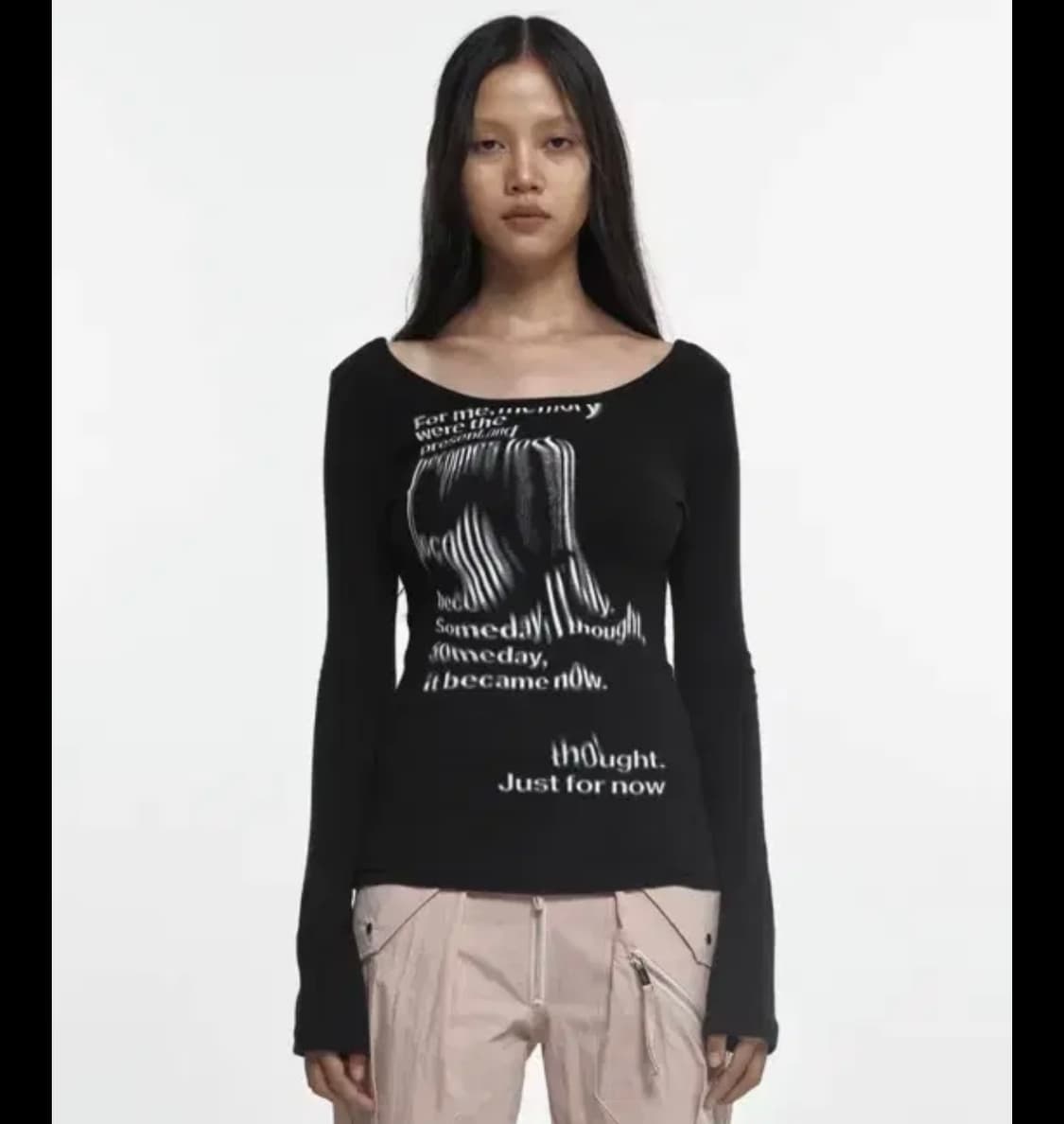 나체 롱슬리브티 상품이미지2