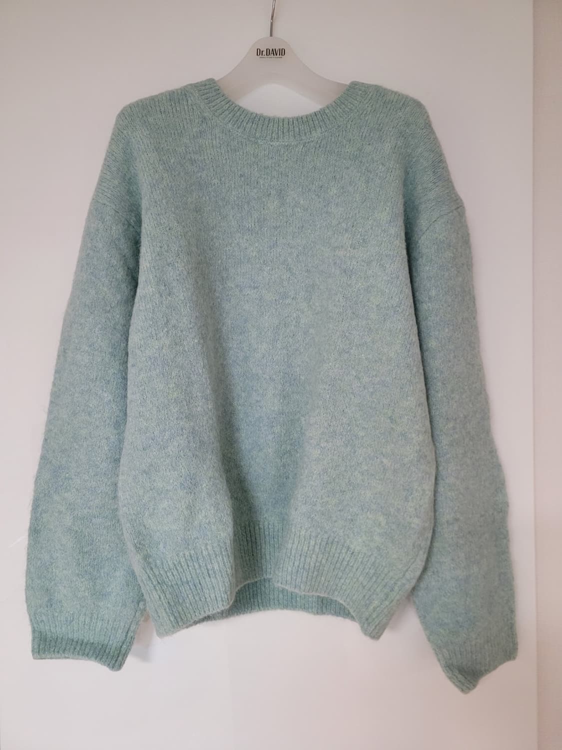 수아레 짱구대디 민트 니트 L사이즈 상품이미지1