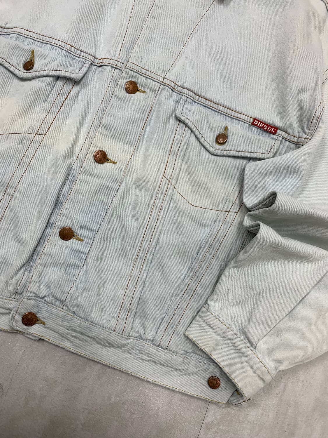 디젤 연청 데님 자켓 #574 상품이미지3