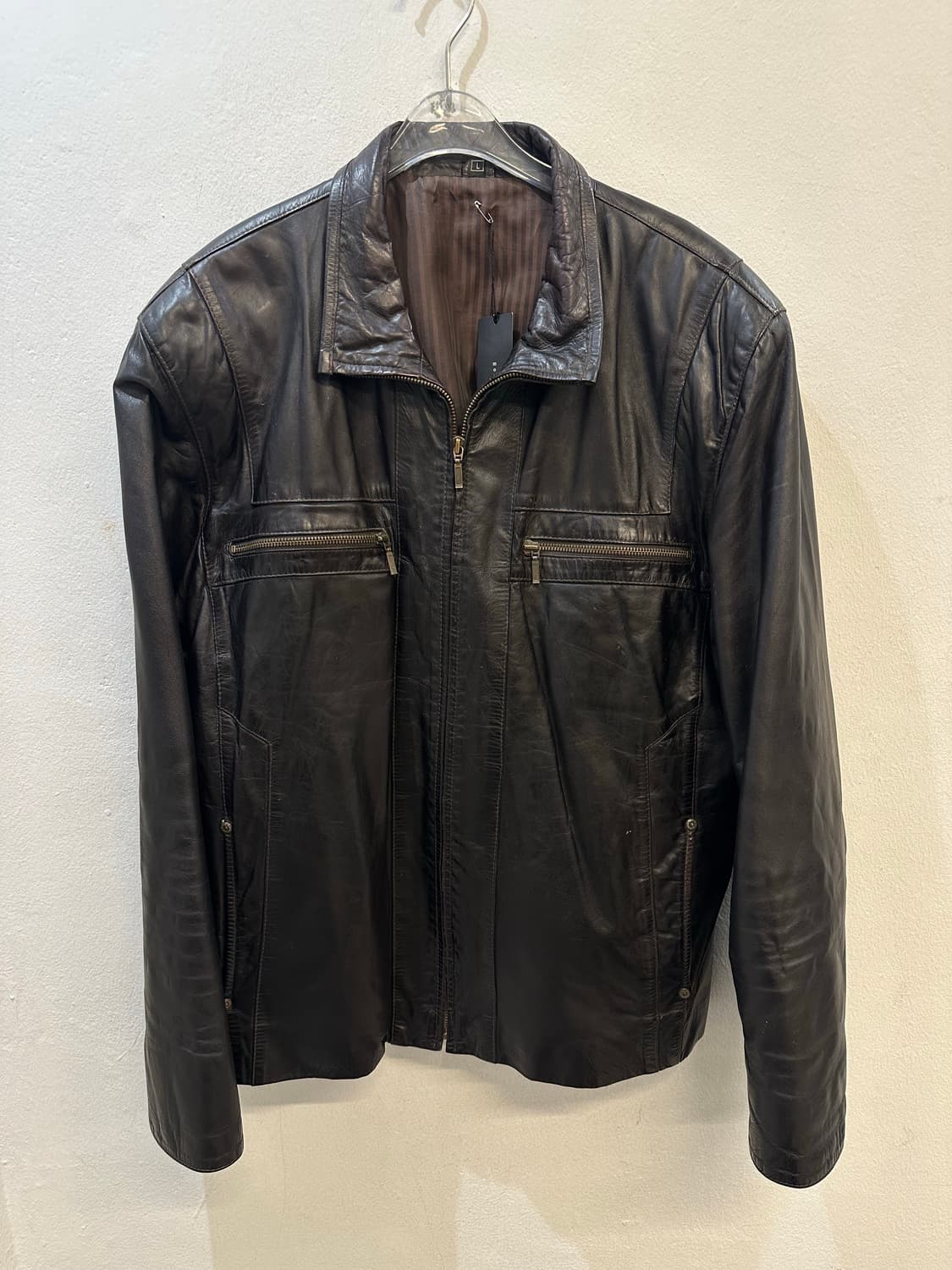 Umberto leather jacket 상품이미지1