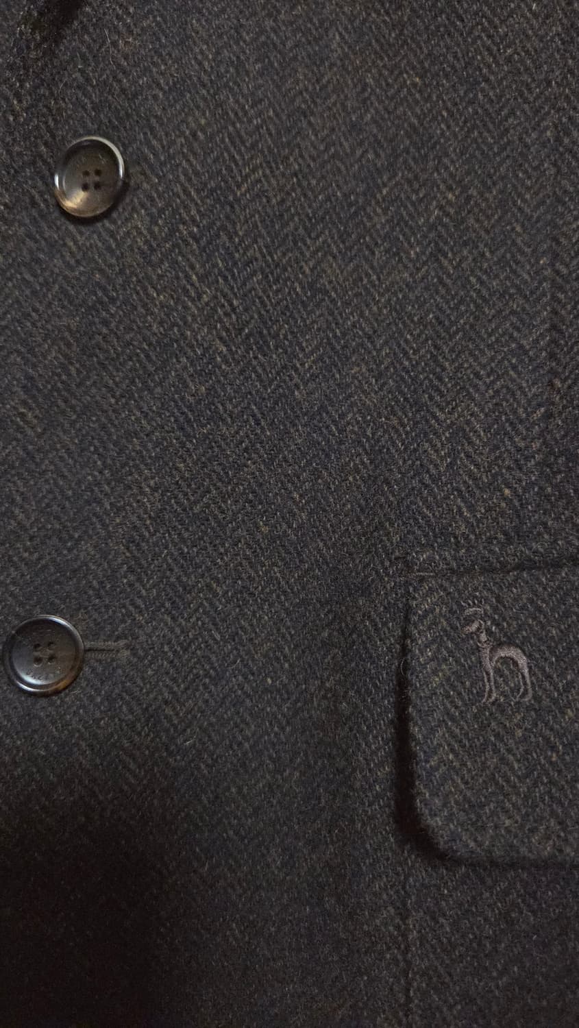 (착샷) 헤지스 헤링본 트위드 자켓 블레이저  상품이미지3