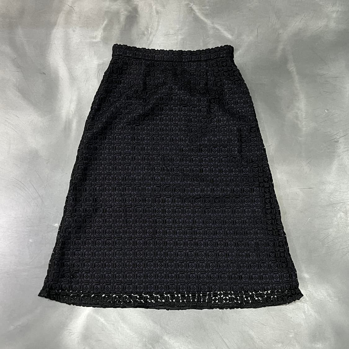  빔즈 시스루 미디 스커트 y14985 상품이미지1