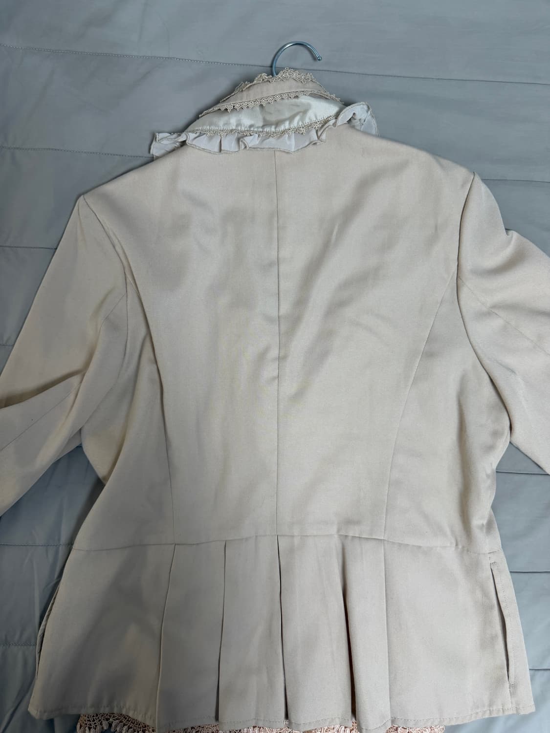 엑시즈팜 레이스 핑크 하치 자켓 상품이미지5