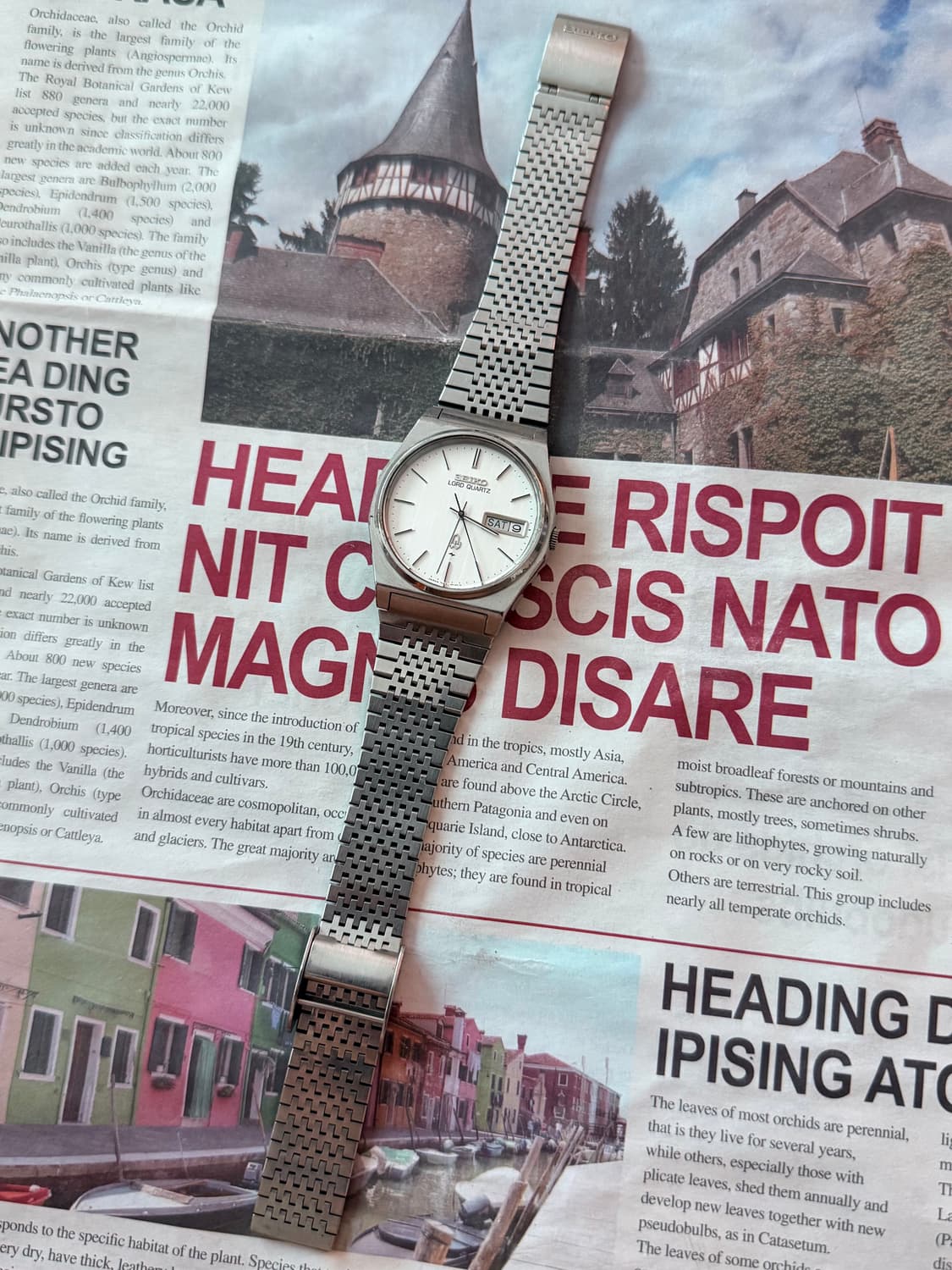 Seiko 세이코 Load Quartz Day-Date 상품이미지2