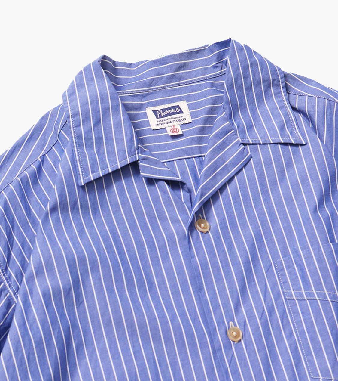 PHERROW’S - STRIPE WORK SHIRT 상품이미지2