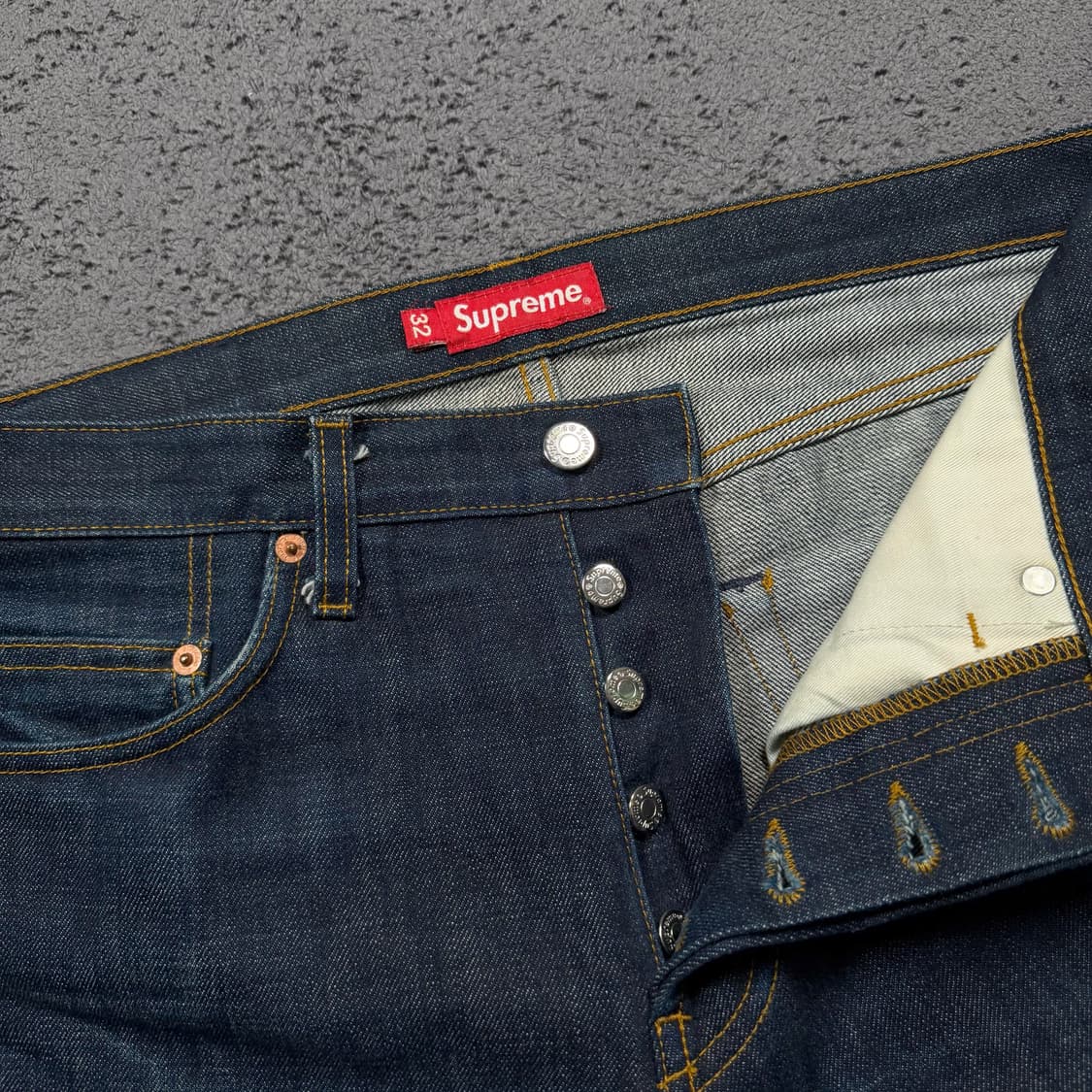 Supreme 슈프림 리지드 셀비지 데님팬츠 상품이미지7