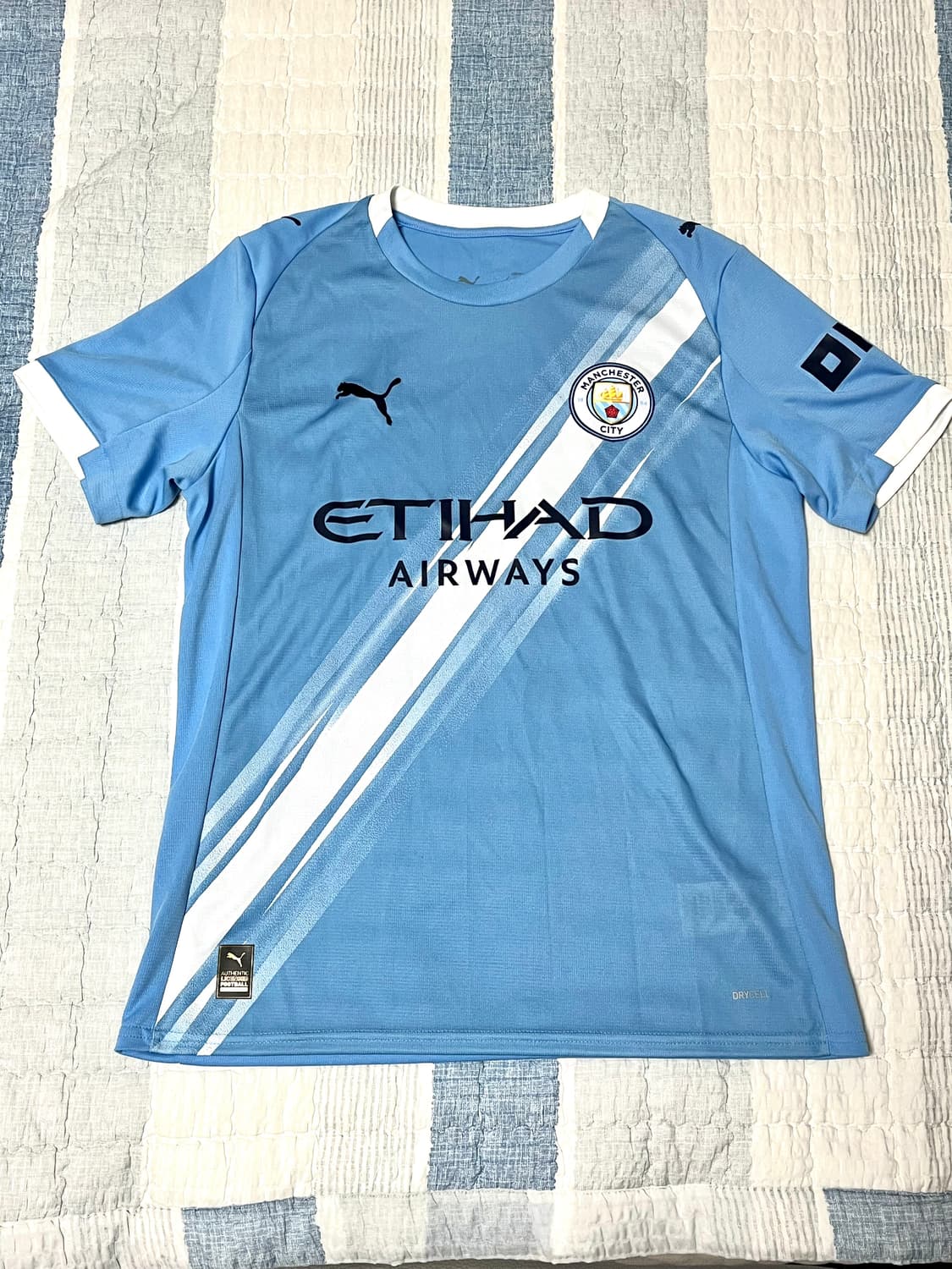 푸마 맨시티 25/26시즌 홈 유니폼 (사이즈-M) 상품이미지1