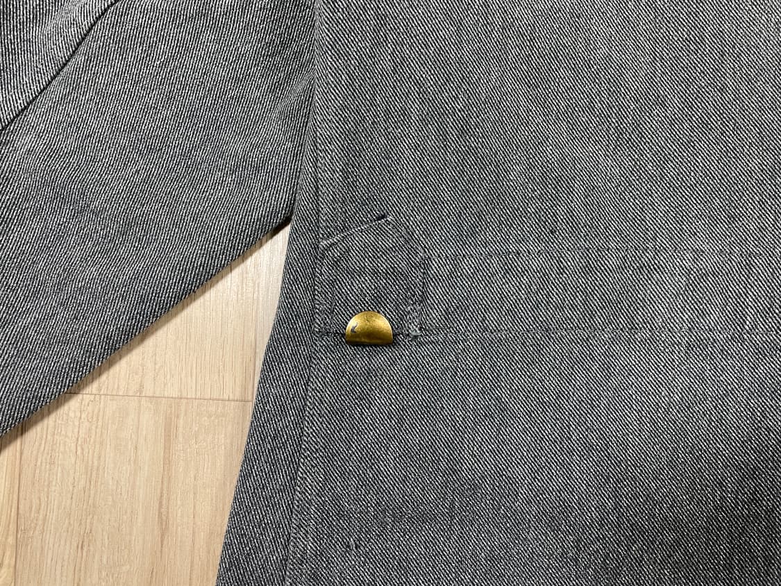 105) 60's 스위스군 솔트&페퍼 데님자켓 상품이미지7