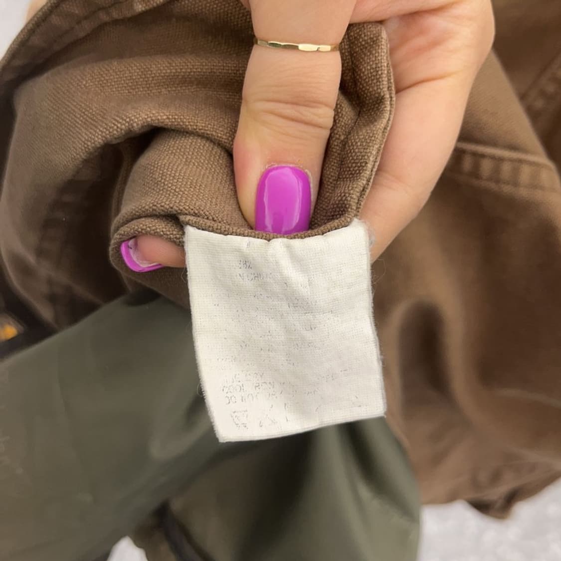 팀버랜드 빈티지 웨더기어 퀄팅 내피 카고 워크 자켓 C06811 상품이미지7