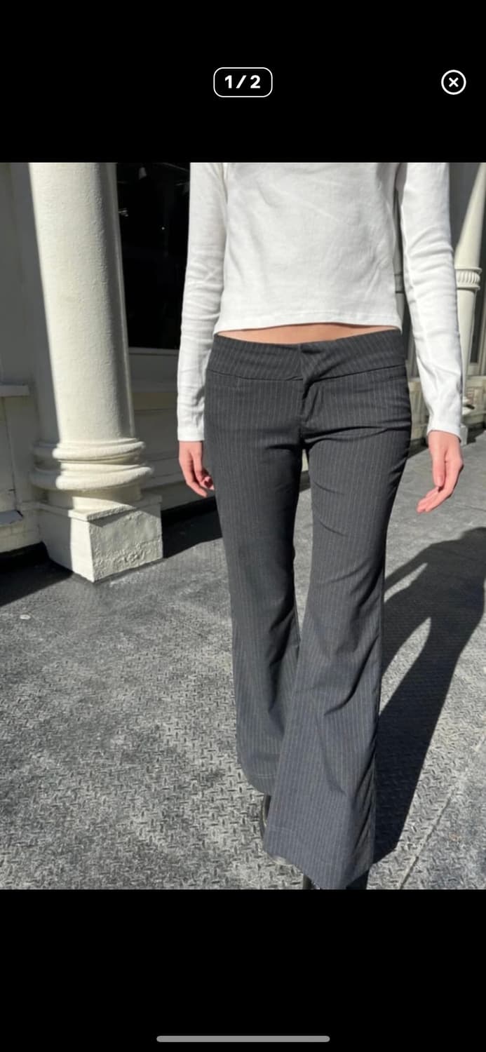 (삽니다) 브랜디멜빌 스트라이프 슬렉스 사요 상품이미지1