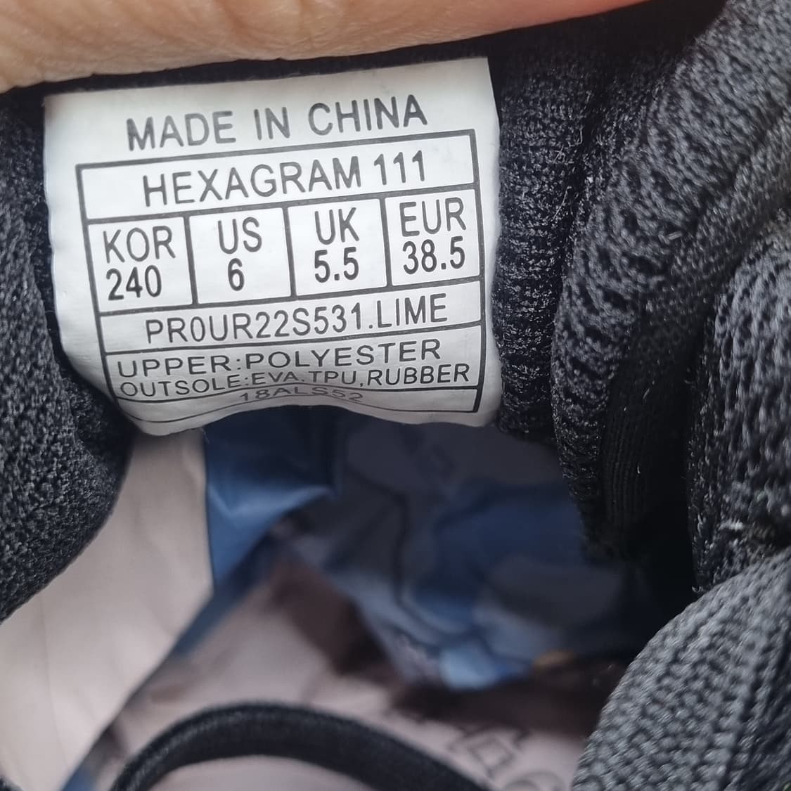 프로스펙스 헥사그램 여성운동화240  상품이미지6