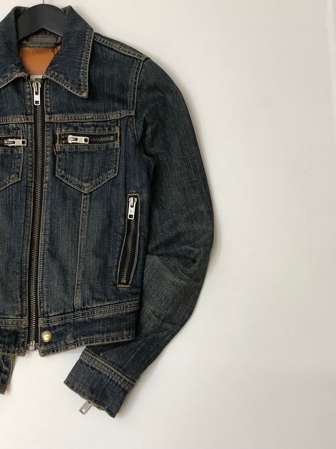 Levi's 리바이스 세미 크롭 데님 자켓 상품이미지3