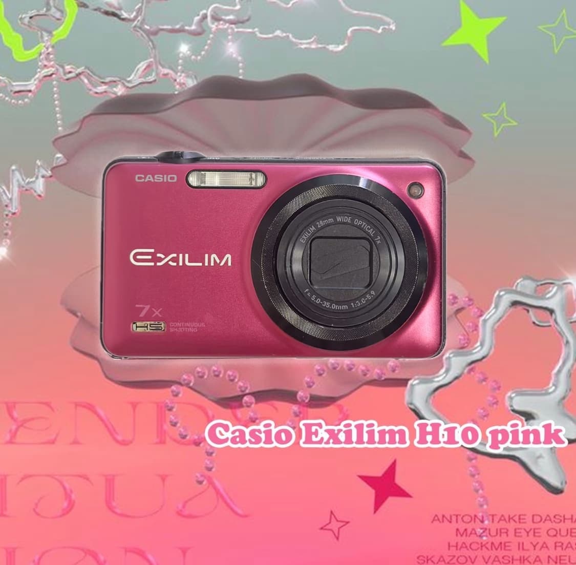희귀풀셋!) 카시오 엑슬림 zr15 casio exilim 핑크 상품이미지2