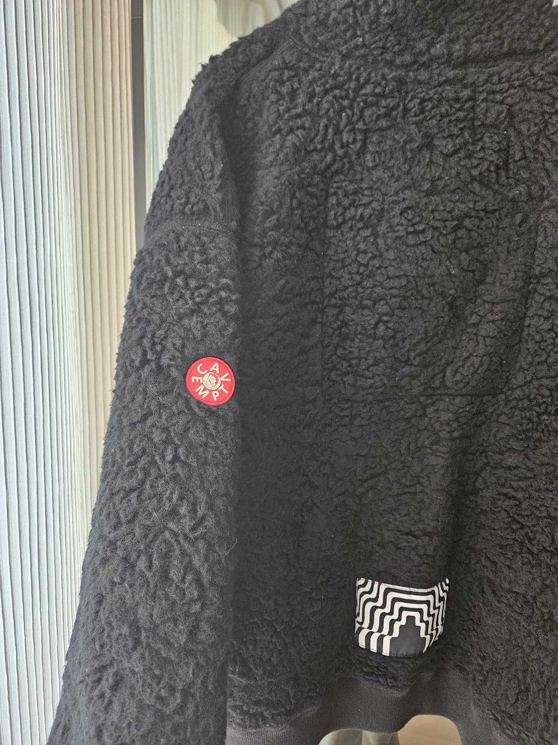 카브엠트 헤비 울 보아 하프집 후리스 XL 상품이미지7