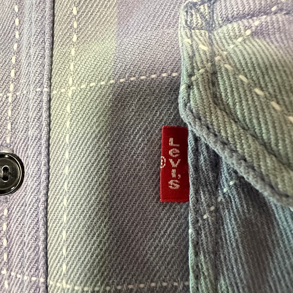 LEVI'S red tab heavy check shirt 상품이미지3