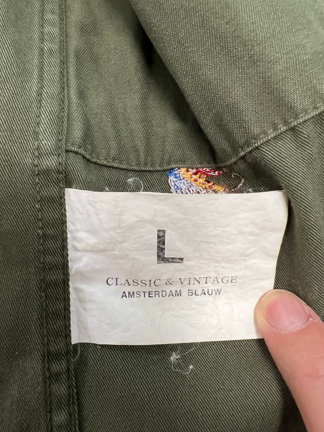 Aspesi 아스페시 카키 셔츠 자켓 L 상품이미지6