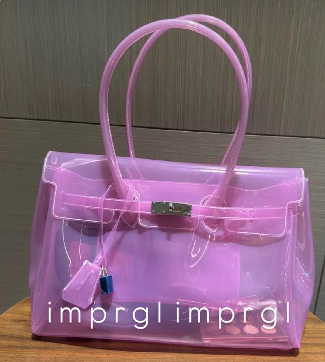 🪼공구 5/17까지) 유광 젤리 버킨백 jelly birkin bag✨ 상품이미지4