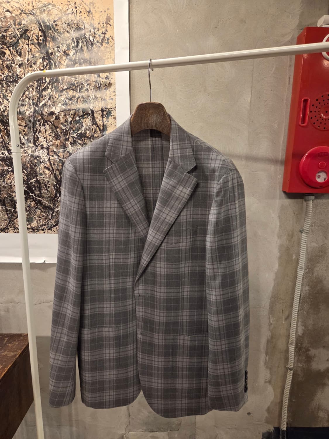 닥스 올드본드스트릿 피아센자 캐시미어자켓 상품이미지9