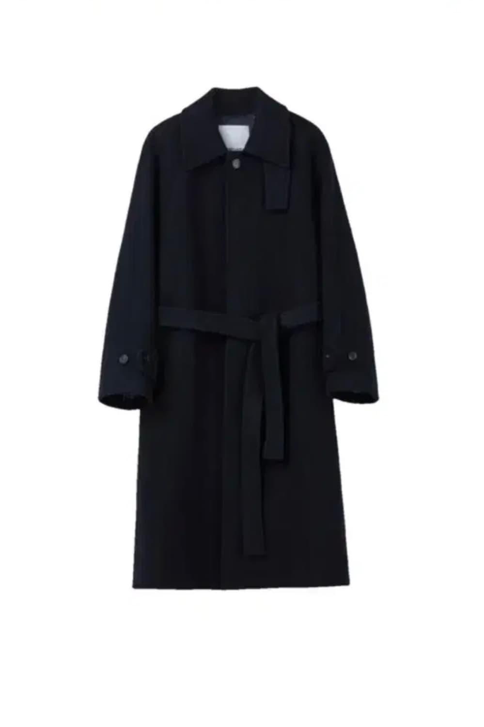 konstruktion 울 부클 발마칸 코트 네이비 상품이미지1