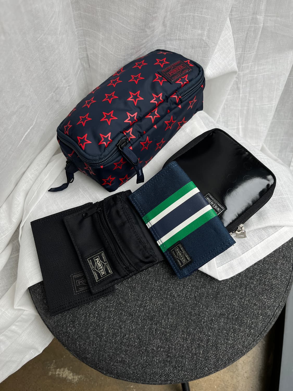 Porter 포터 파우치 카드지갑 블랙 상품이미지2