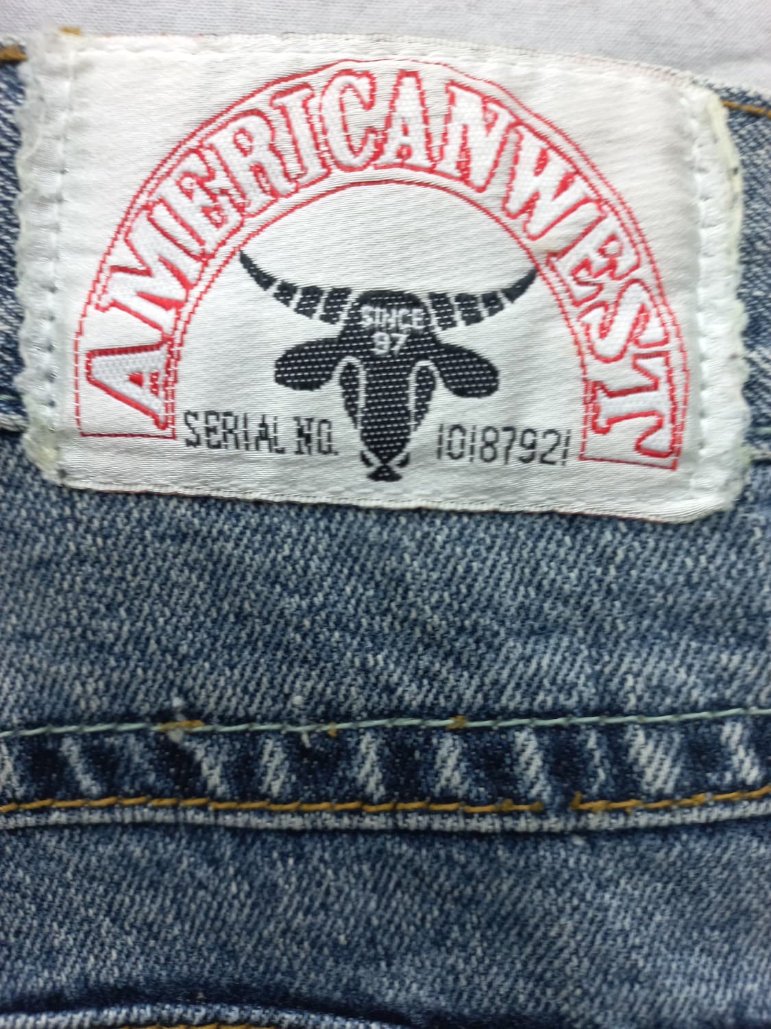 AW JEANS 남성 청바지 36인치 상품이미지4