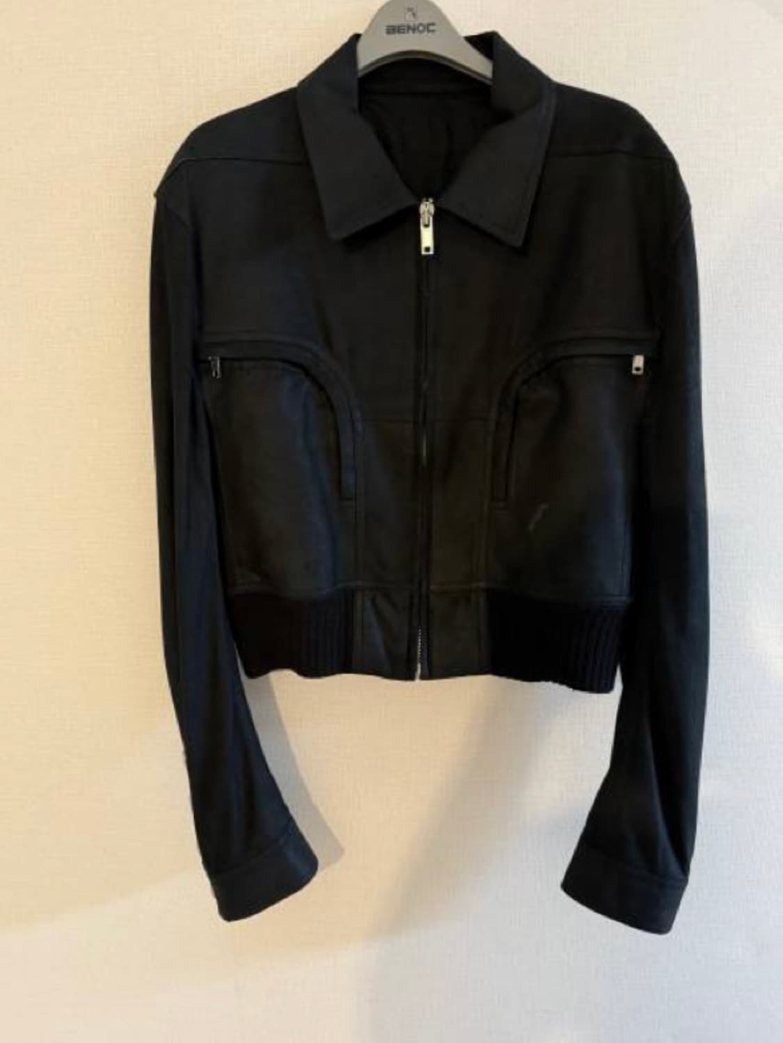 릭오웬스 크롭 레더자켓 상품이미지3