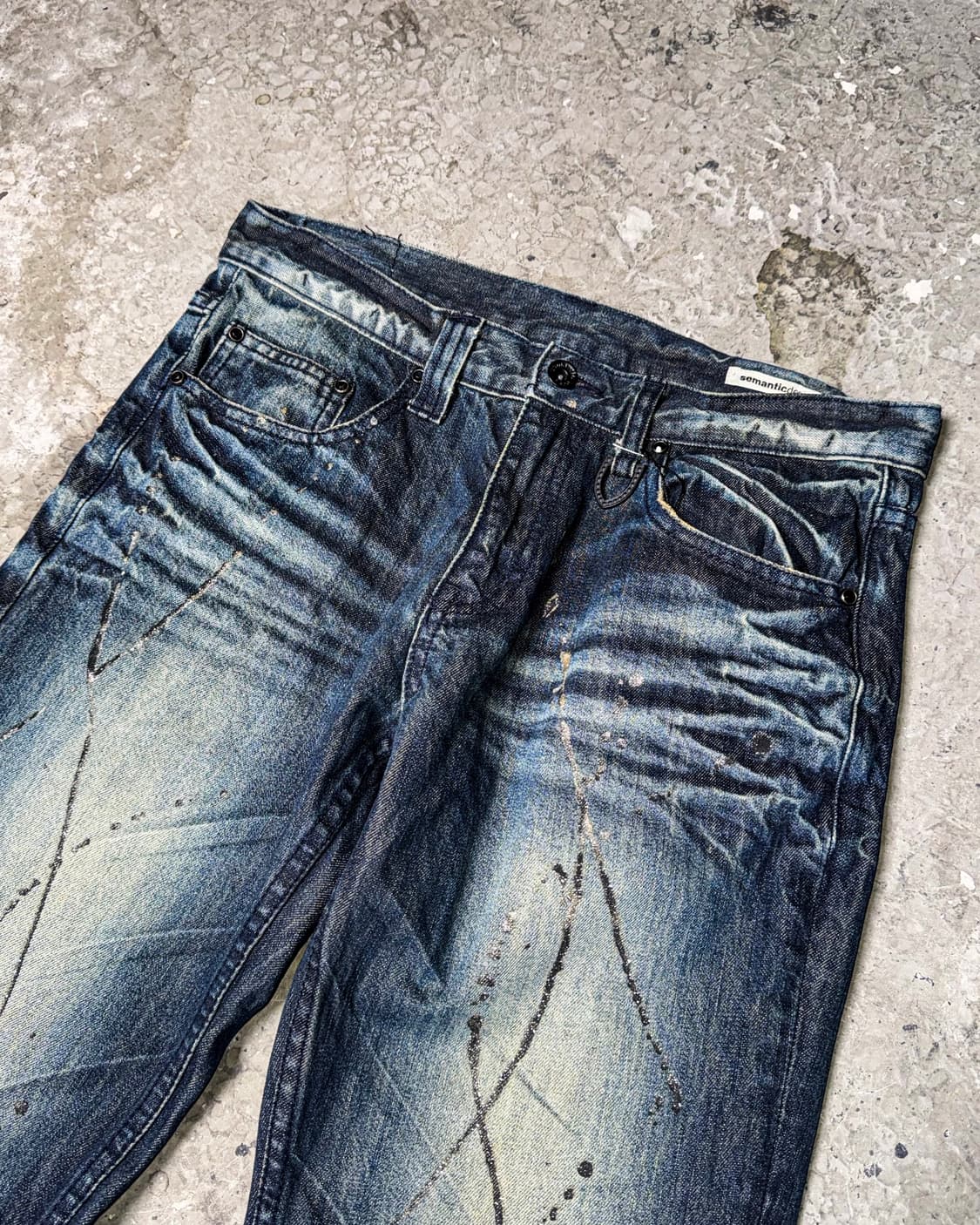 semantic design – Boot cut Denim pants 상품이미지3