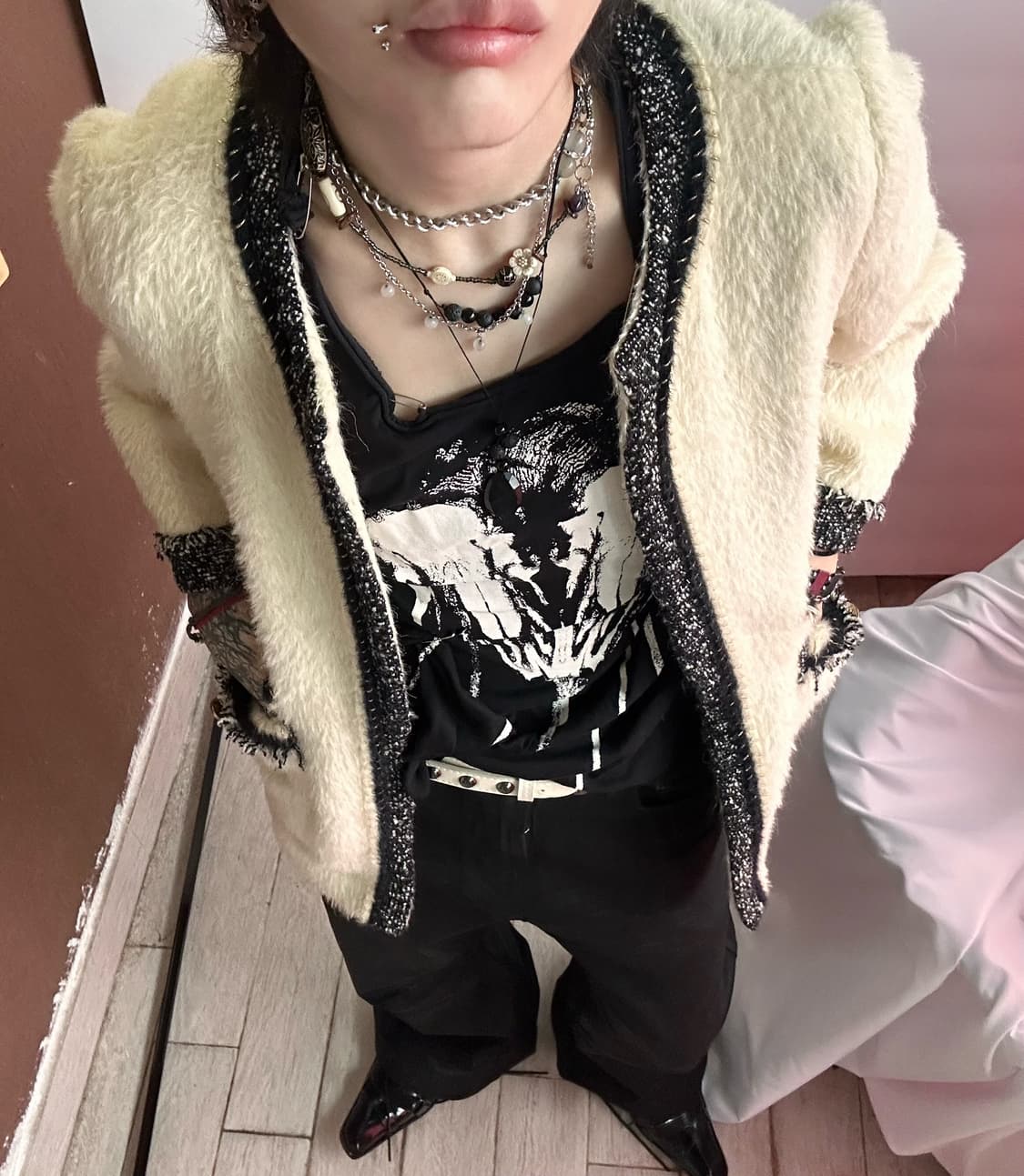 LENIC&COLLECTION tweed jacket 상품이미지3