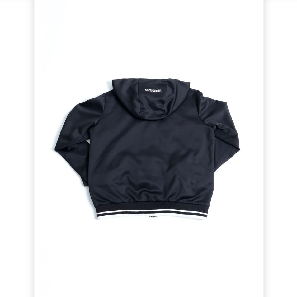 Black and White Cropped Hood 상품이미지6