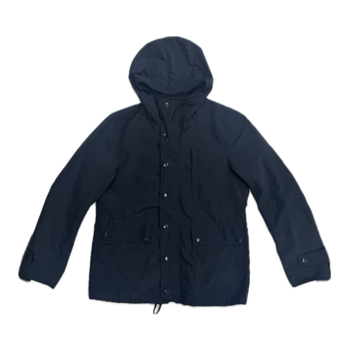 The 1st. Floor 네이비 봄버 후드 바람막이 그런지 베이직  상품이미지2