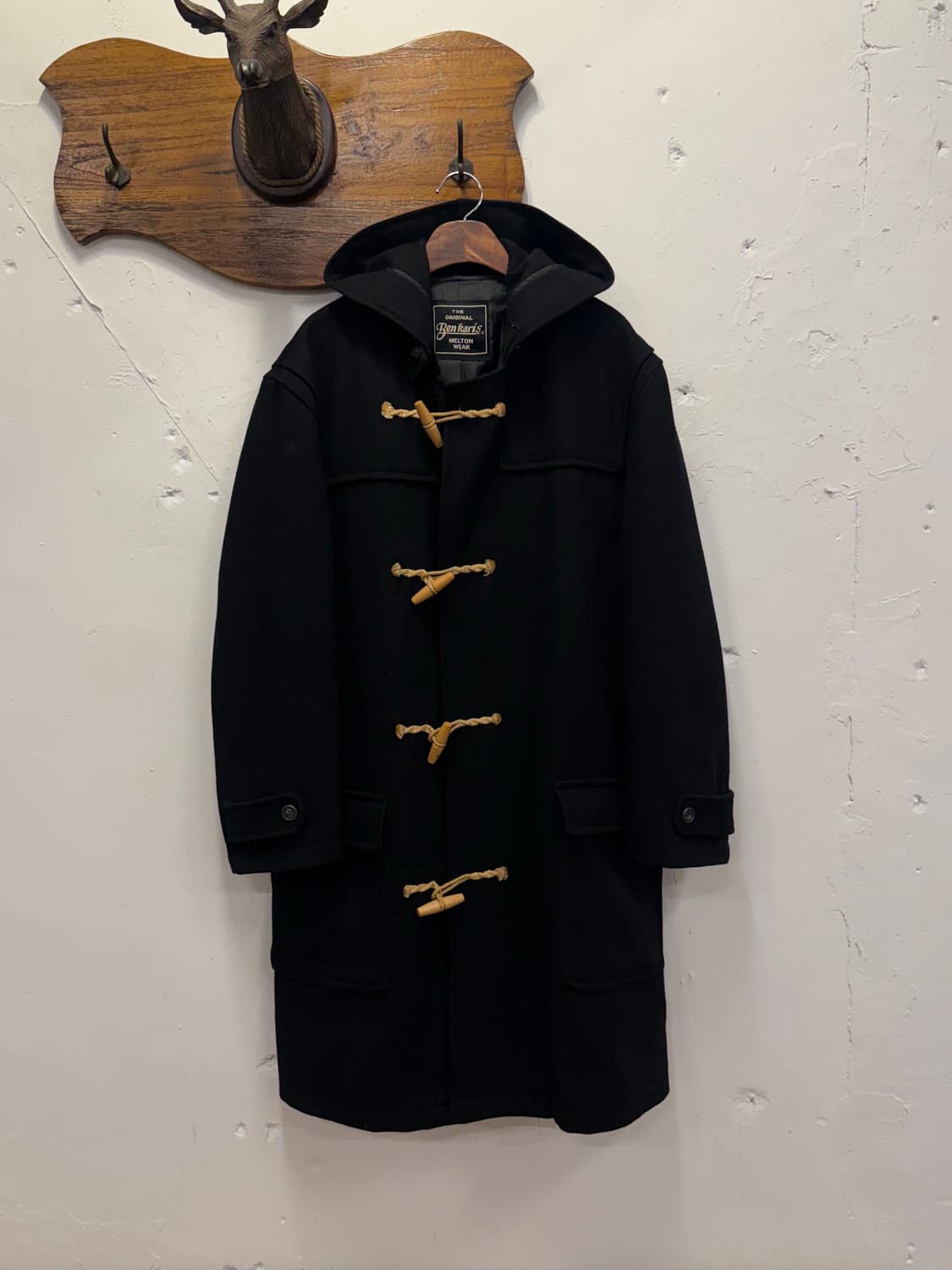 L) Ben Karris Melton Wool Duffle Coat 상품이미지2
