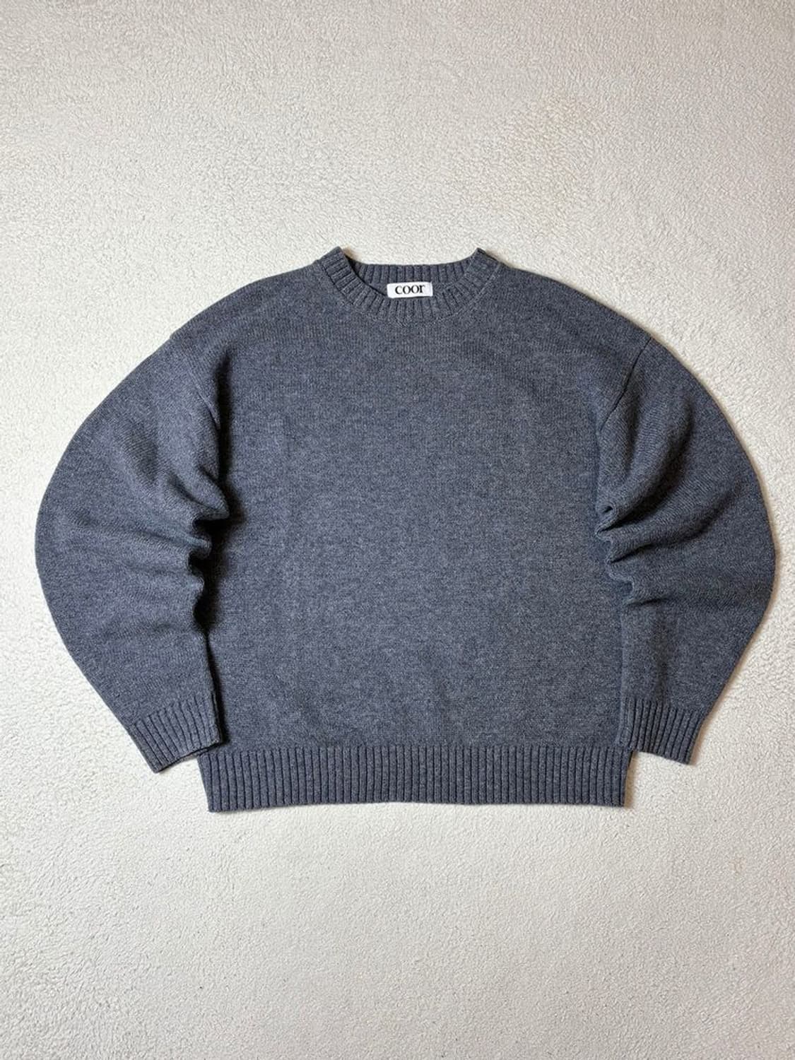 쿠어 COOR 25FW 울 크롭 크루넥 스웨터 PN7350 상품이미지1