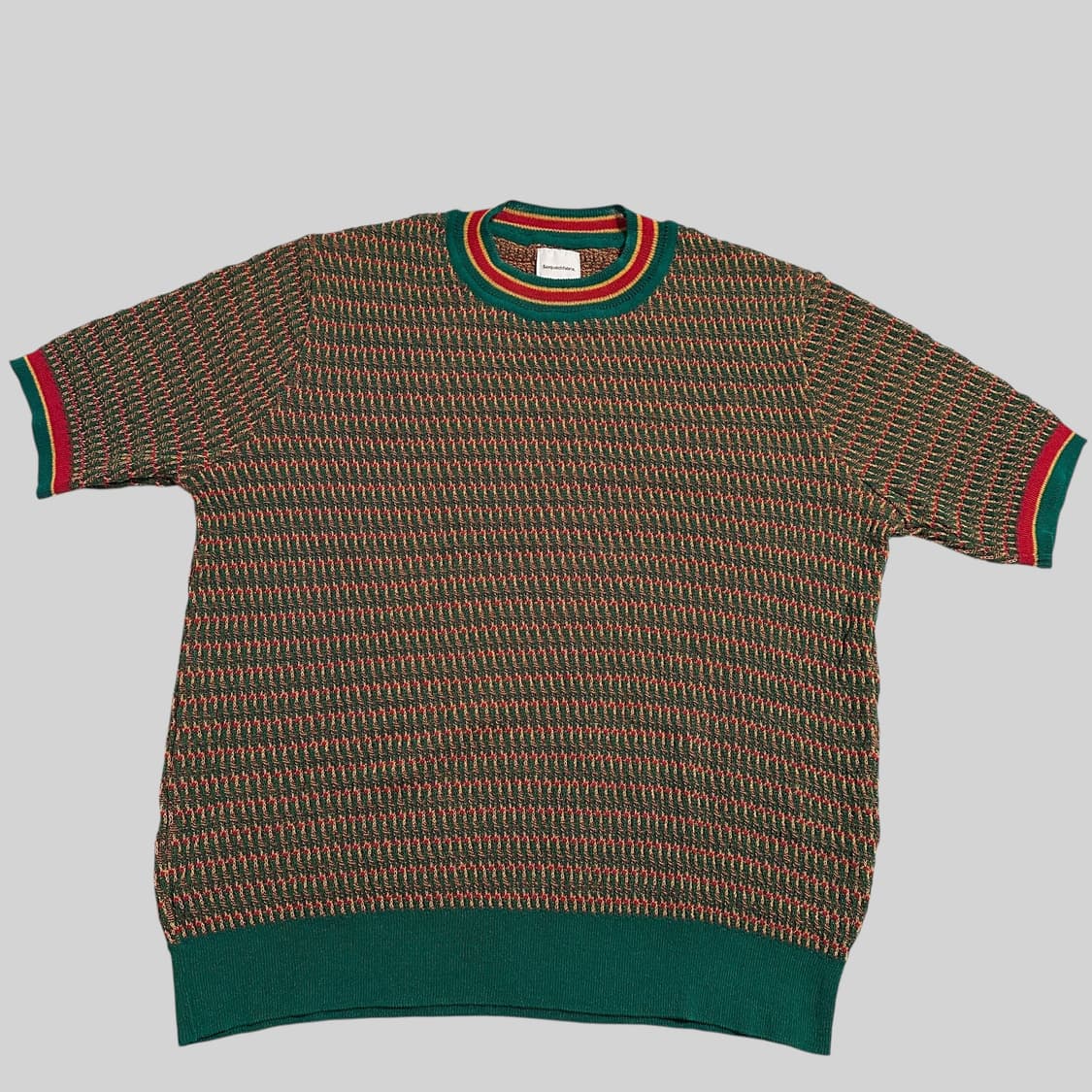 사스콰치패브릭스 니트 반팔 티셔츠 L 상품이미지1