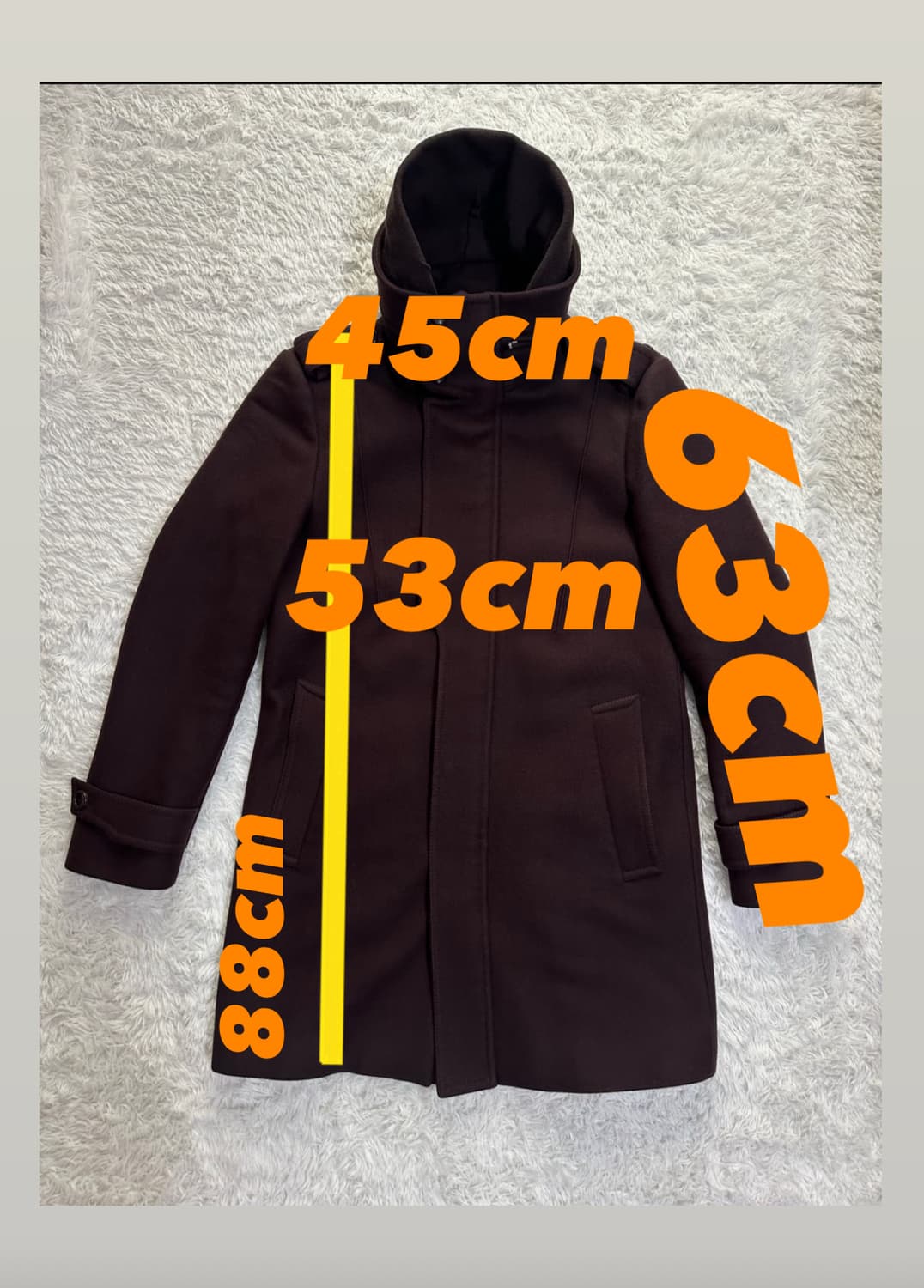 우영미 후드 모직 코트 105 상품이미지2