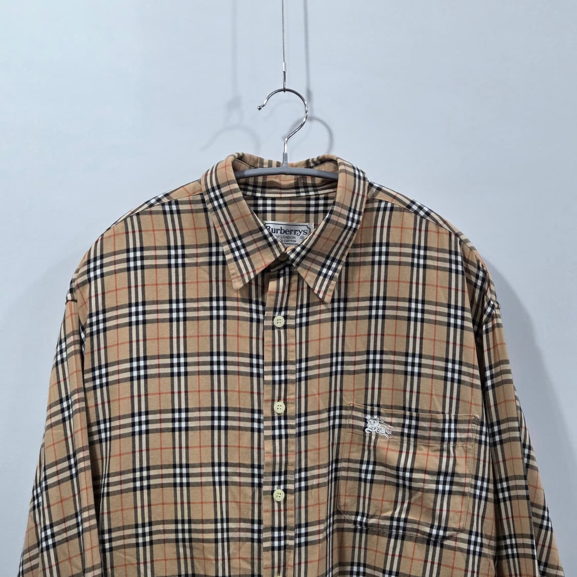 버버리 노바 체크셔츠 L  상품이미지2