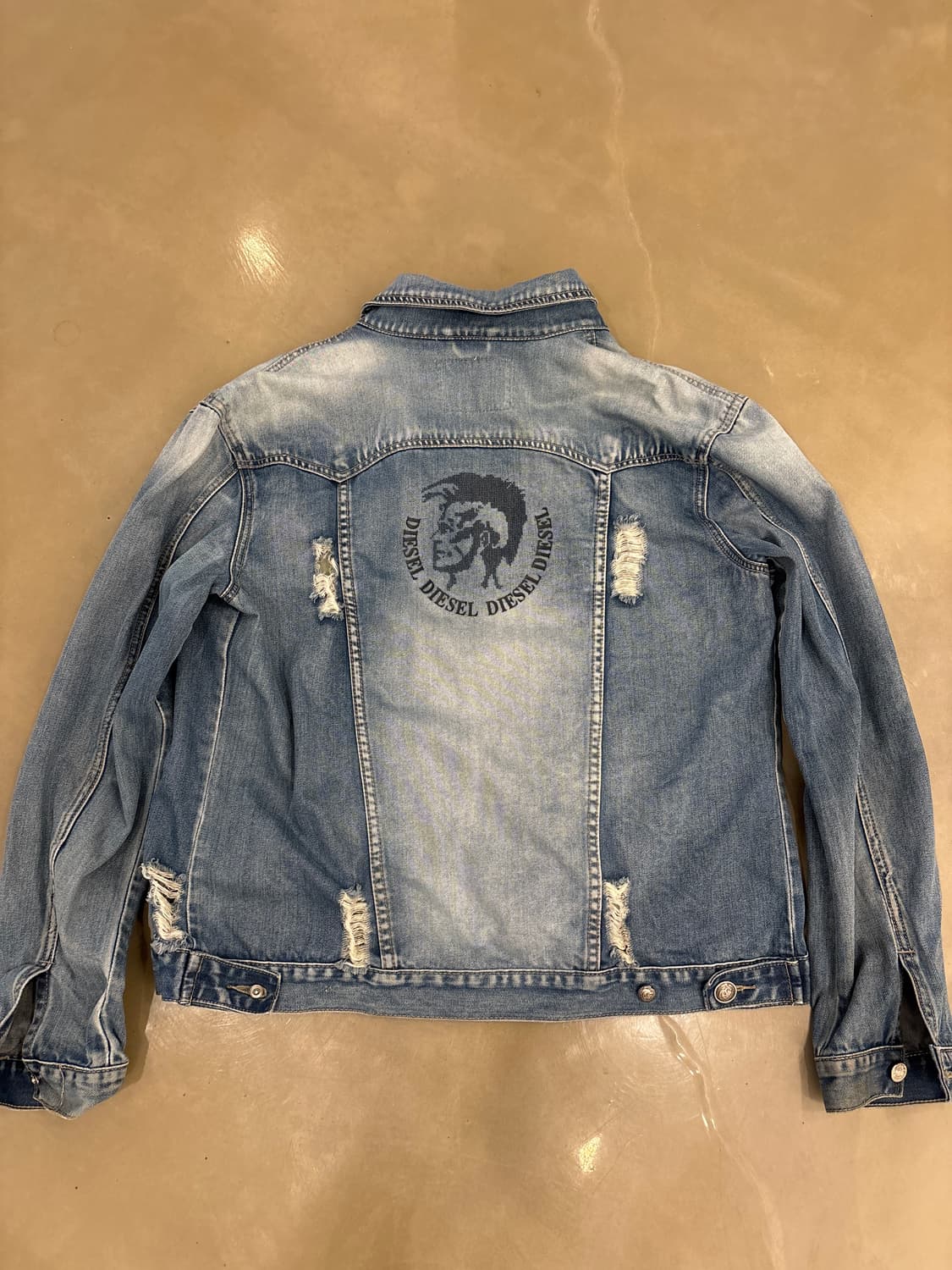 Diesel 1979년도 빈티지 데님 자켓 (자수 자켓) 상품이미지1