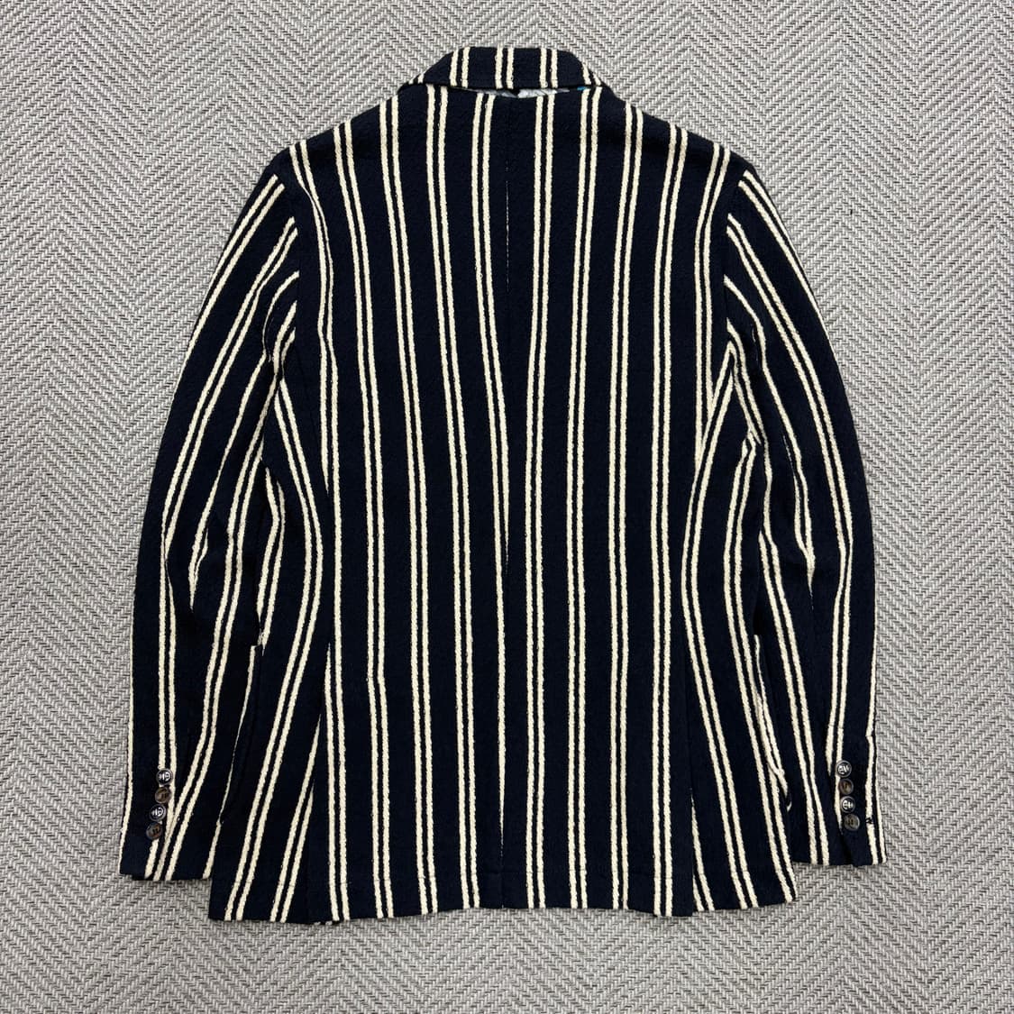 비오비 스트라이프 싱글 브레스트 블레이저 v1480 상품이미지2