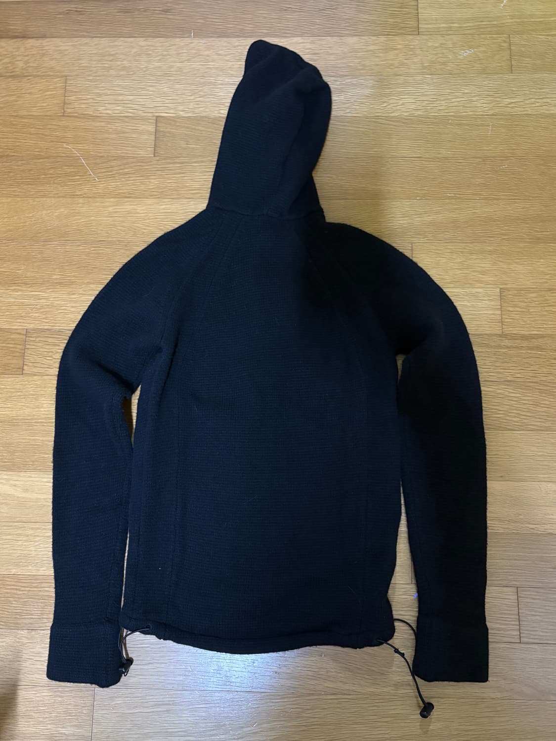 버버리 블랙라벨 니트 후드집업 상품이미지3