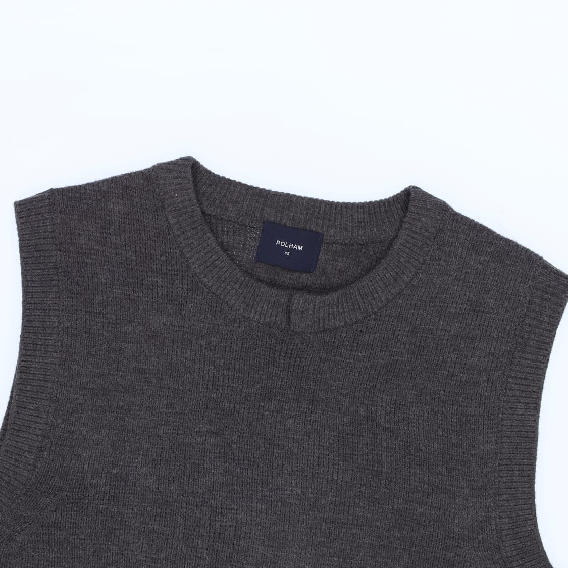 [95] 폴햄 니트 조끼 베스트 1215H1 상품이미지3