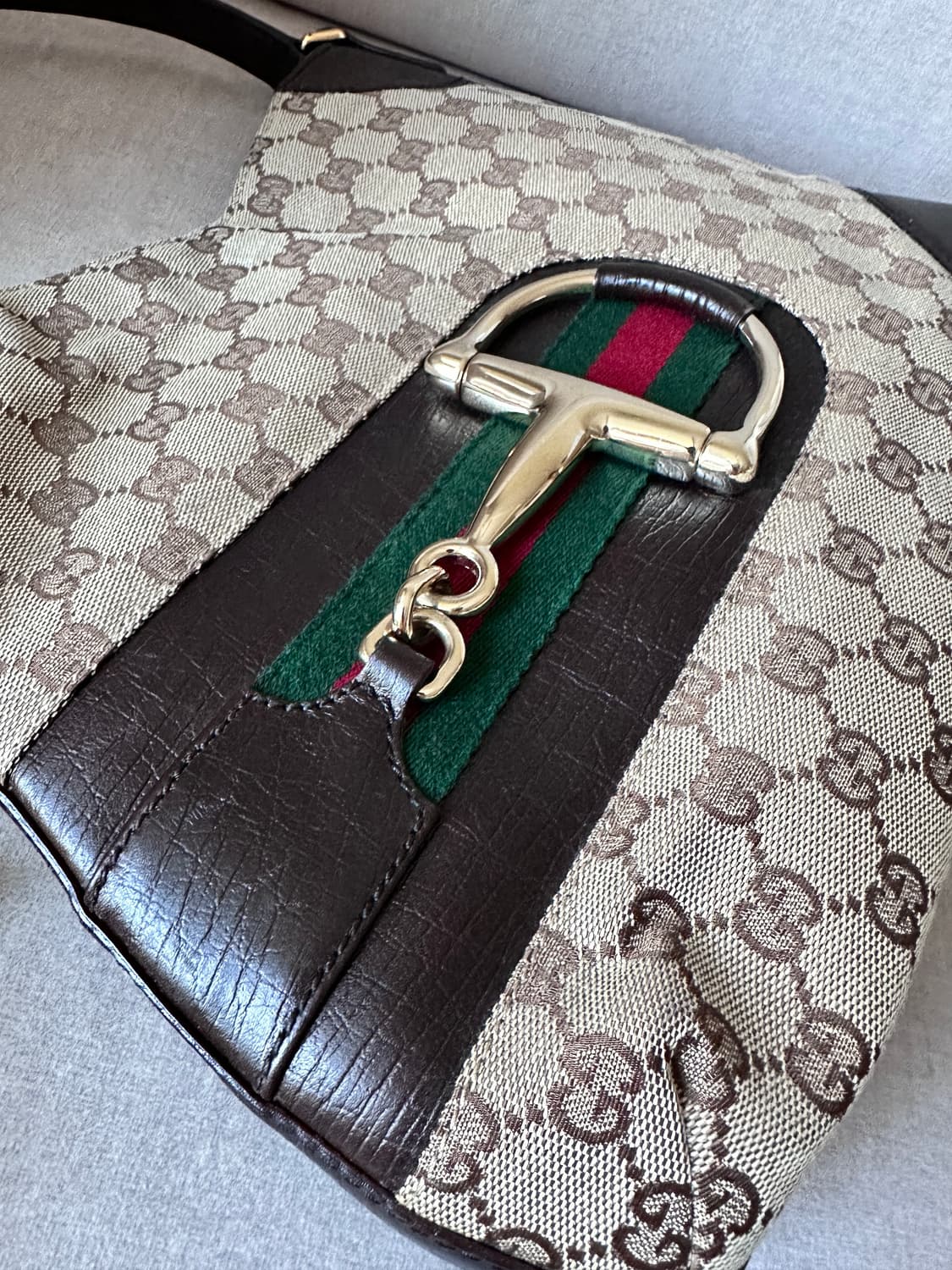 구찌 해슬러 홀스빗 호보탄 숄더백 상품이미지4