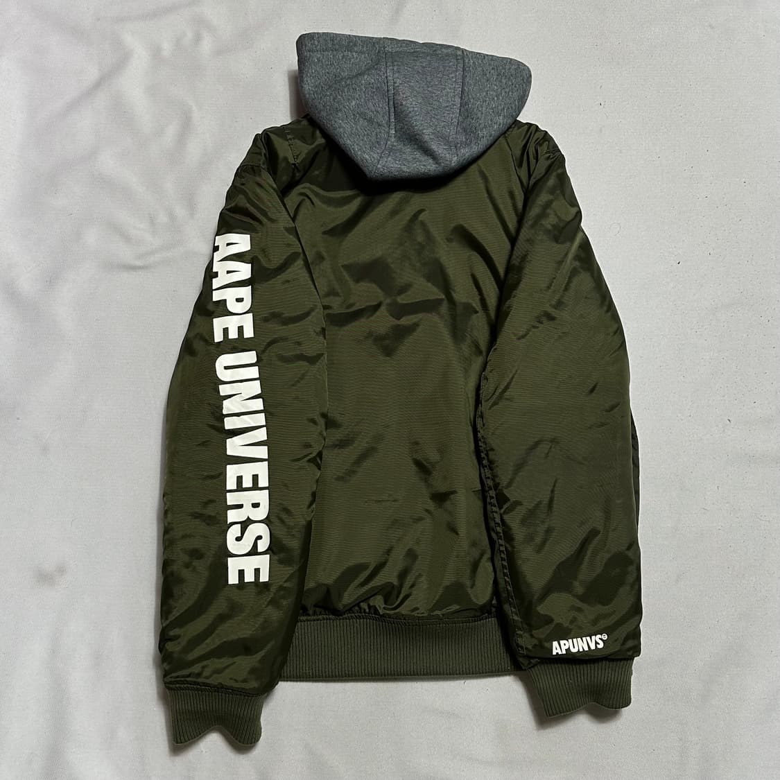 2XL 에이프 여성용 리버시블 카모 다운 패딩 상품이미지5