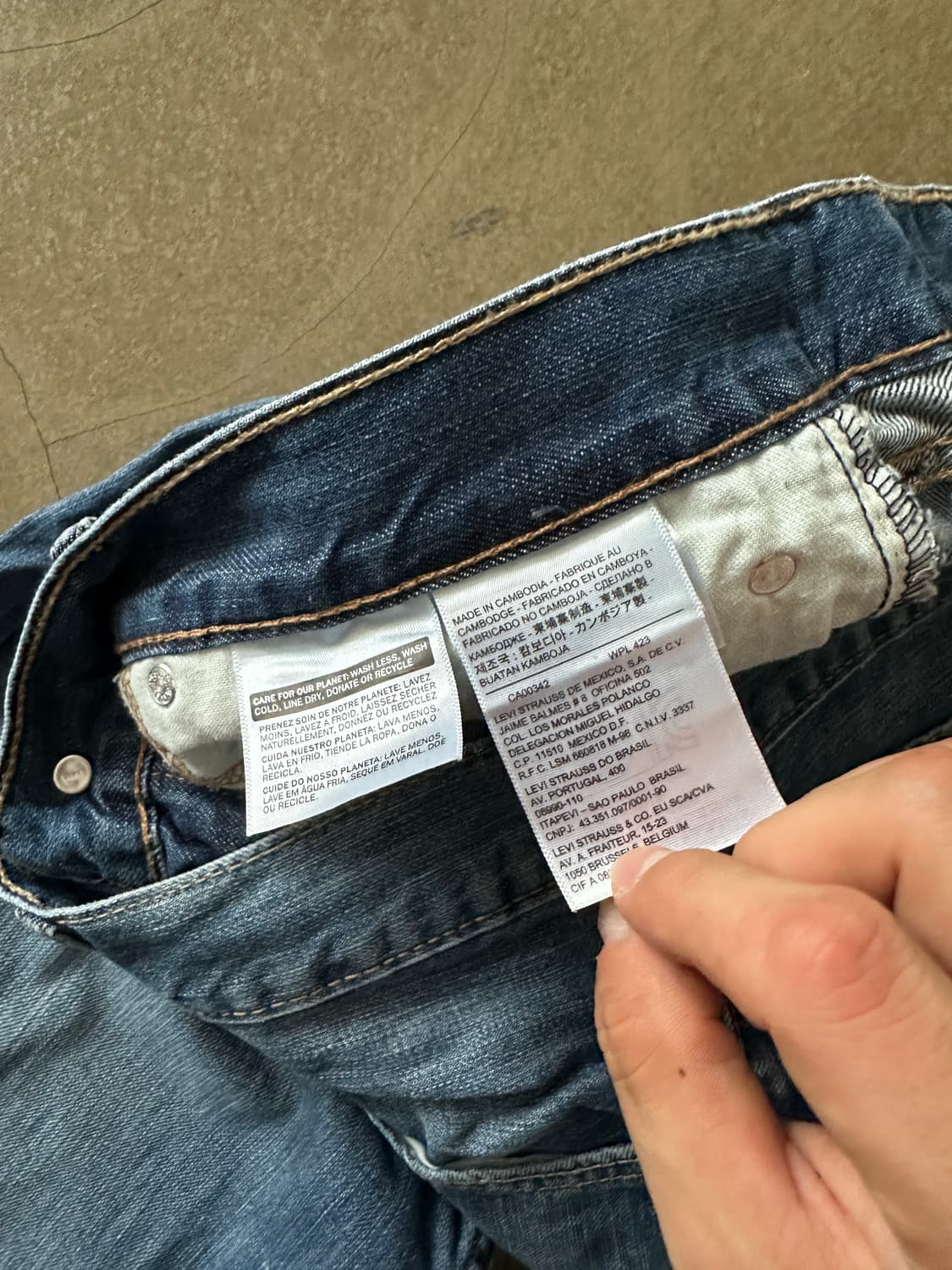 Levis 리바이스 505 스트레이트 w33 상품이미지4