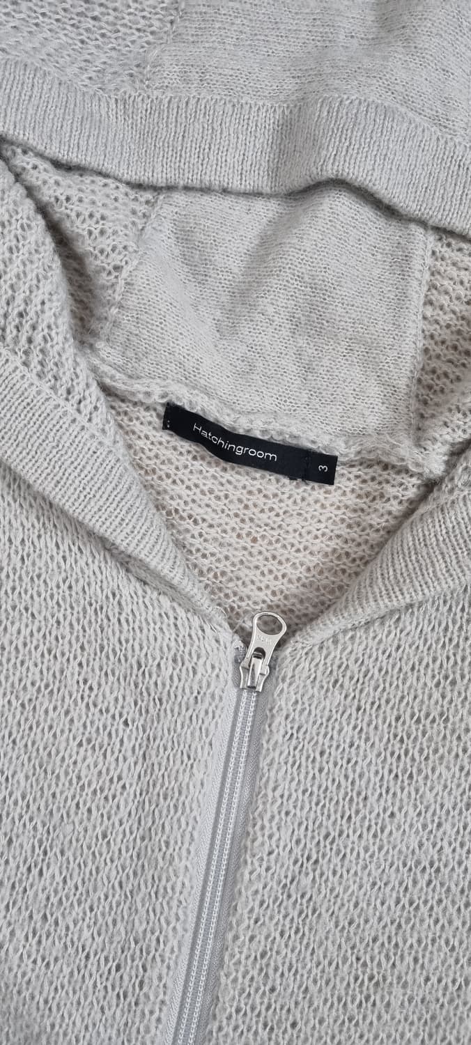 헤칭룸 니트 후드집업 3size _ 남성, 끈없음 상품이미지9