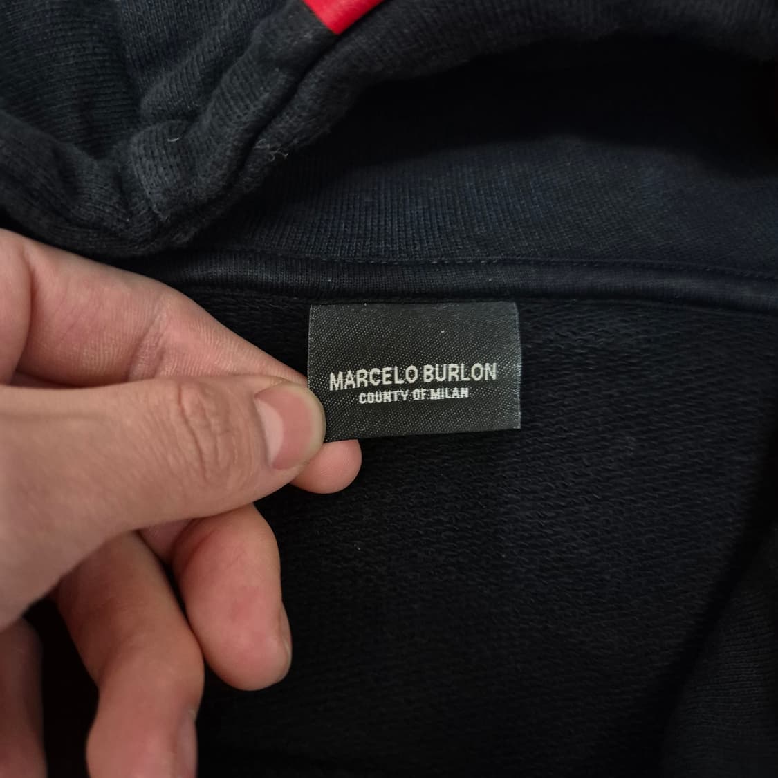 마르셀로 불론 빅프린팅 후드티 XS(85) 상품이미지5