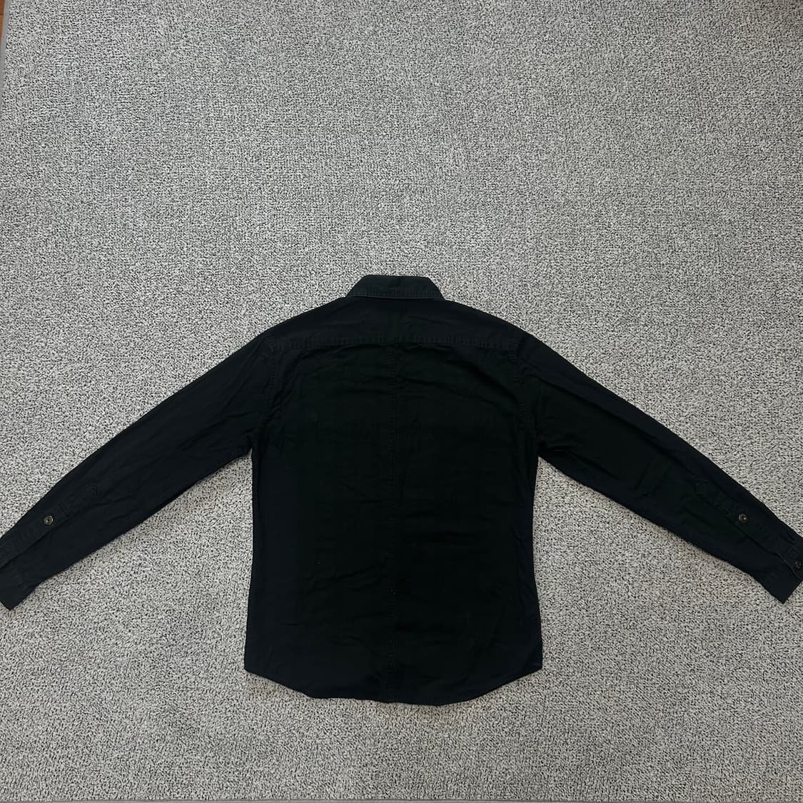 Roushatte standard black Western Shirt. 상품이미지4