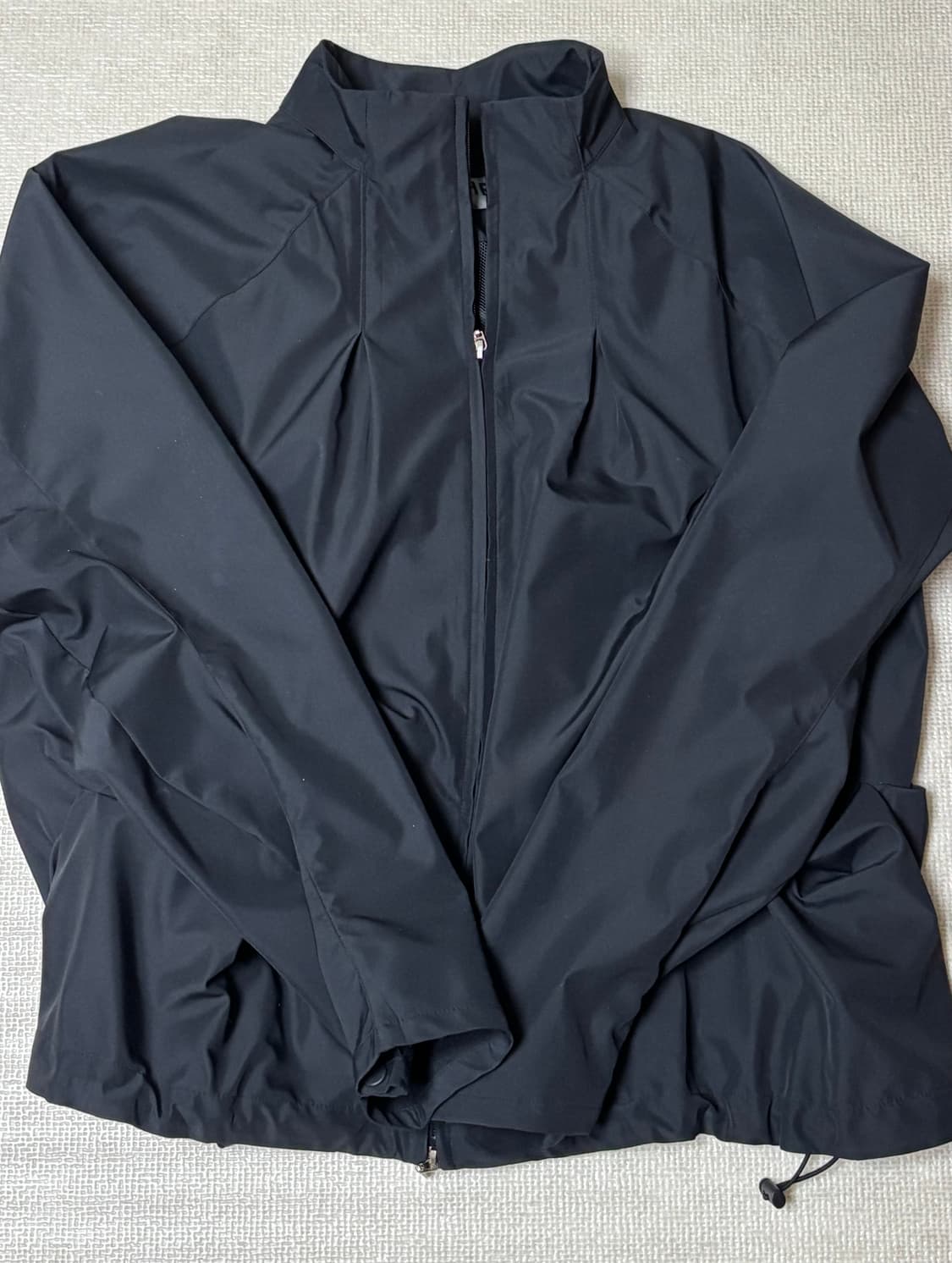 PINTUCK WIND BREAKER (UNISEX) BLACK 상품이미지4